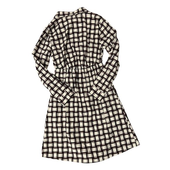 NWT Velvet Heart - Long Sleeve Button Down Dress - Soft Knit Plaid - Sz xs - Picture 8 of 8